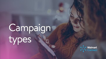 Walmart Sponsored Products | Campaign Types