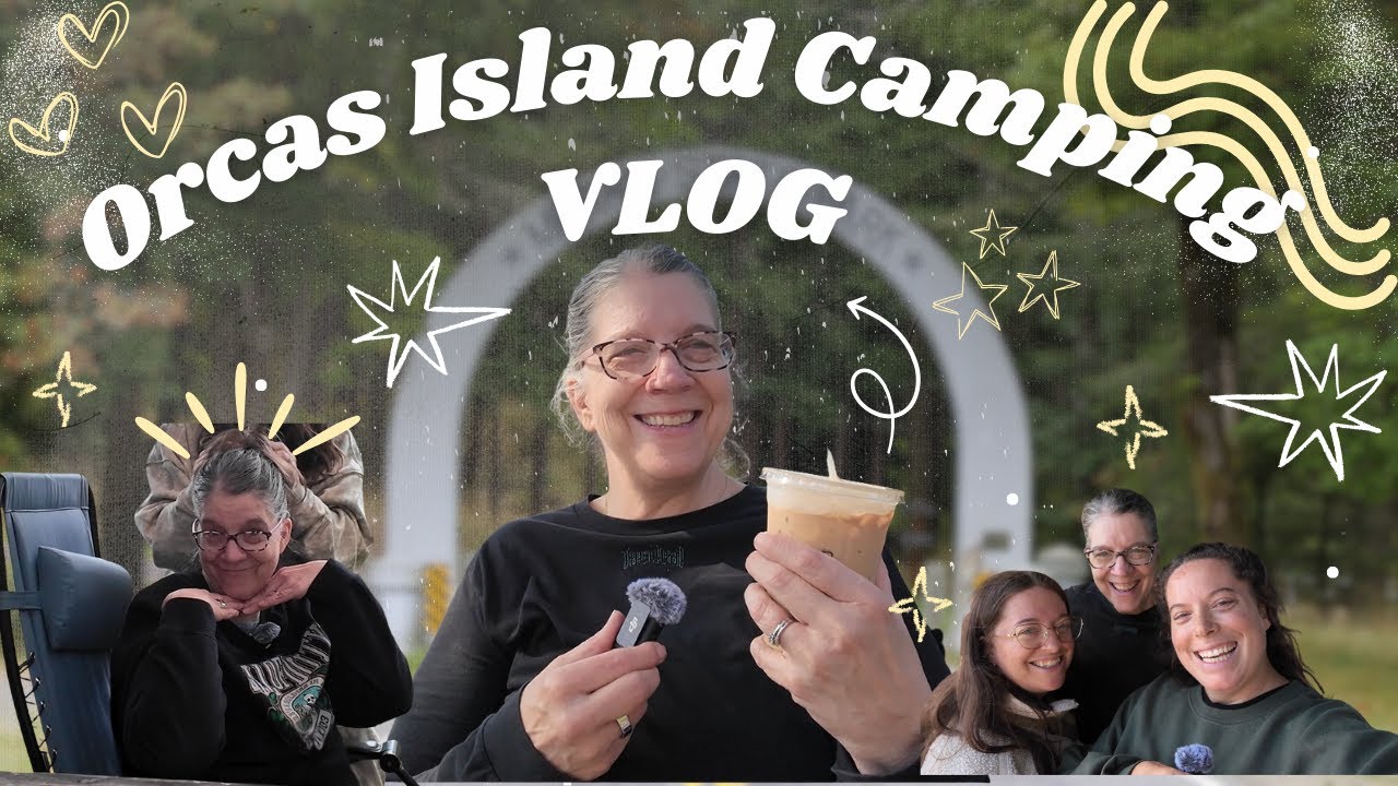 Видеоблог о кемпинге на острове Оркас
