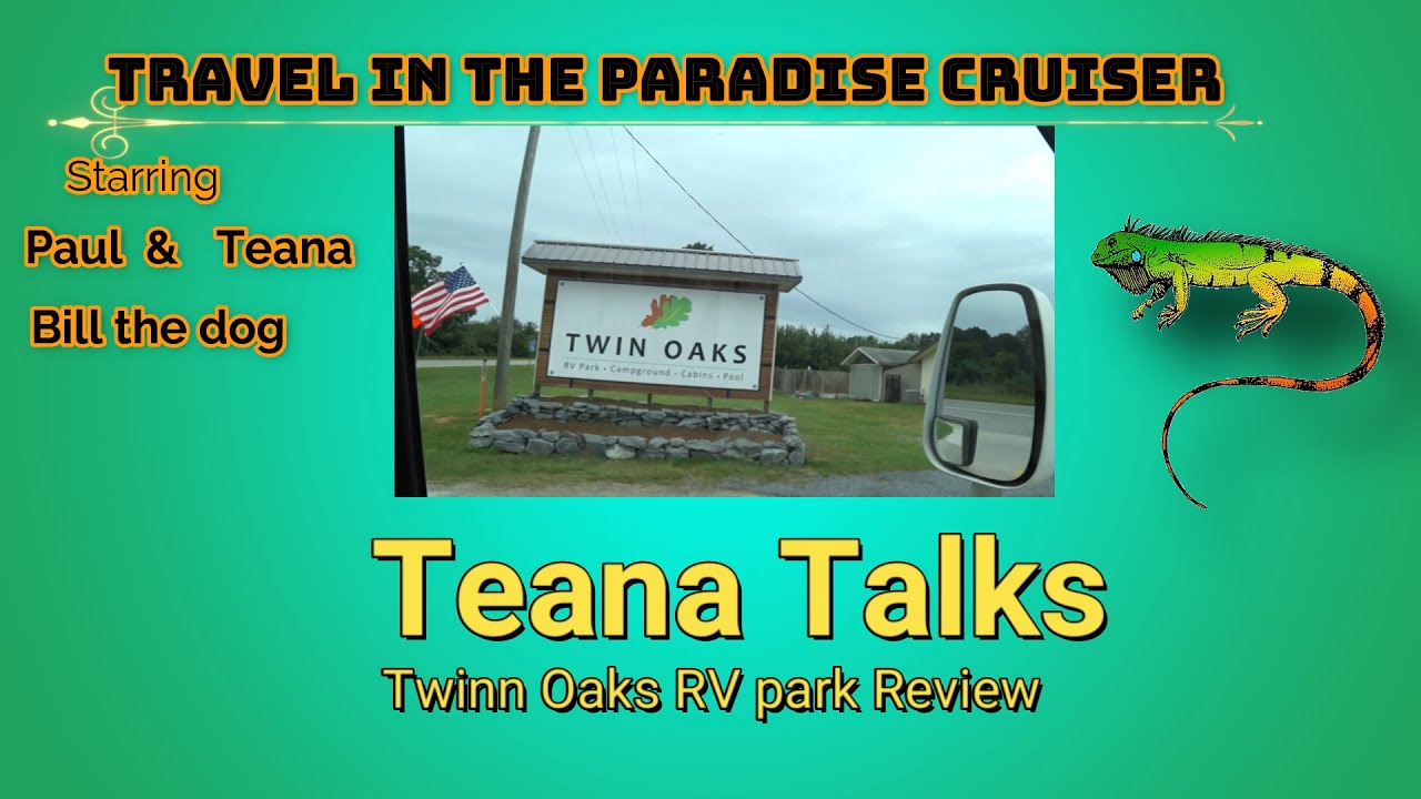 Teana talks Twin Oaks rv park YouTube