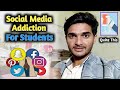 SOCIAL MEDIA ADDICTION SOLUTION | BAD HABITS FOR STUDENTS | How to quit social media addiction | MwS