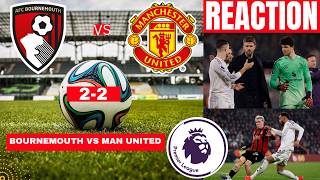 Bournemouth vs Manchester United 2-2 Live Stream Premier League EPL Football Match  Score Highlights screenshot 1