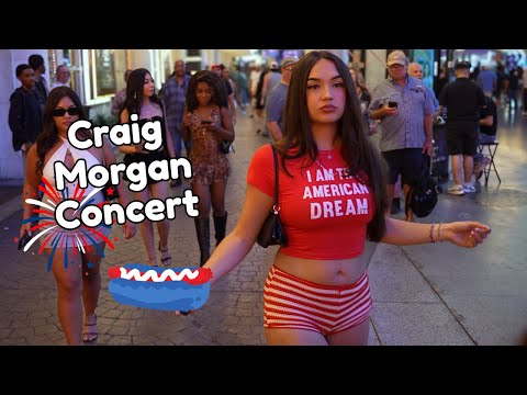 4th of July on Fremont Street Las Vegas 2025, Craig Morgan concert