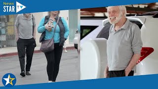 Dick Van Dyke exercises with younger wife Arlene Silver months after car crash