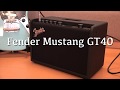 Fender Mustang GT40 世界初Wi-Fi搭載ギターアンプ