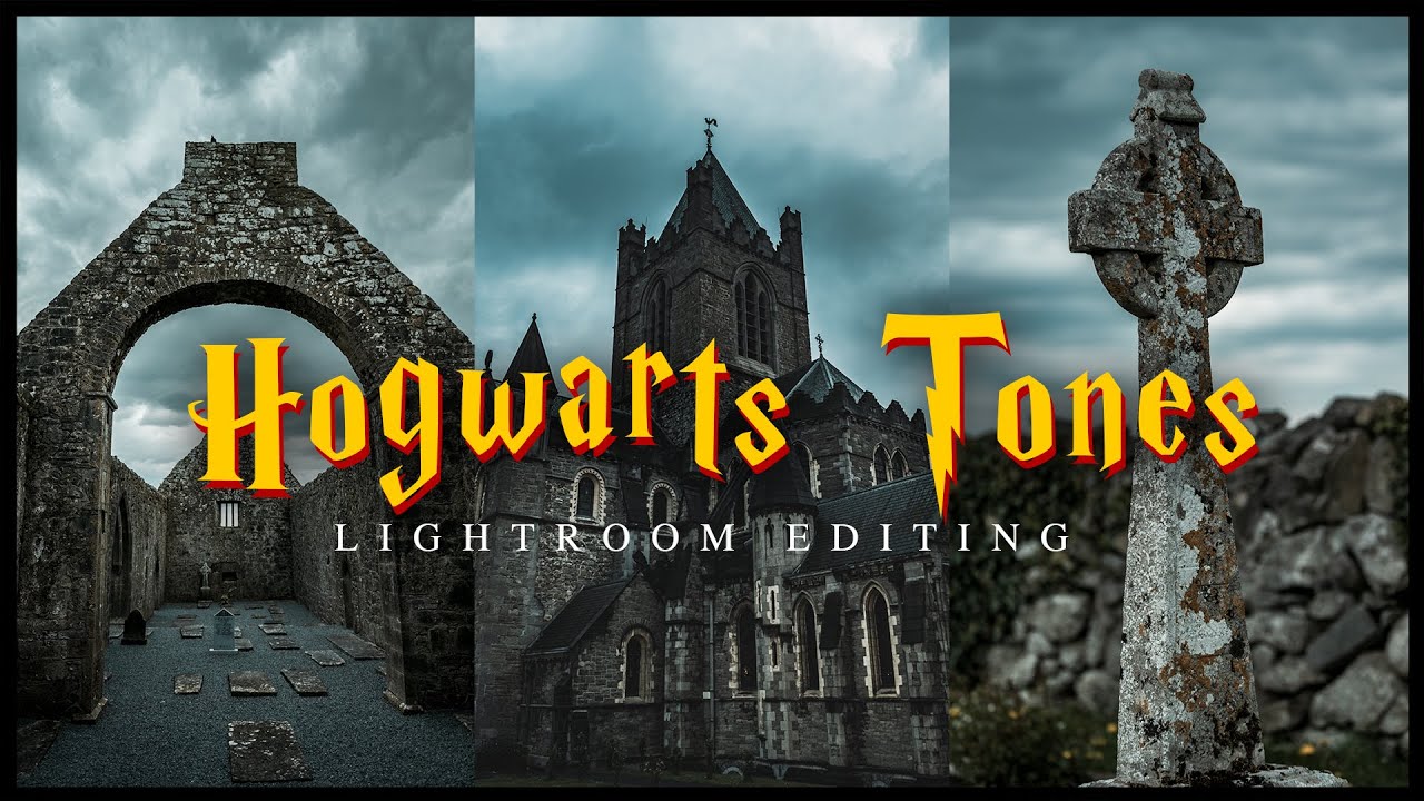 Moody Harry Potter Style Color Grading || LIGHTROOM TUTORIAL - YouTube