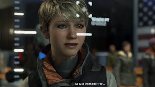 Kara at Canadian Border (Best Ending) | Battle for Detroit | Detroit: Become Human