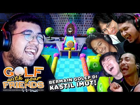 Udah Ga Bakat Maen Ginian 😅 - Golf with your Friends w/ Exsrimulat + Party Neraka