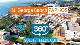 St  George Beach Hotel:  VR 360° Drone Review Based on TripAdvisor. Cyprus