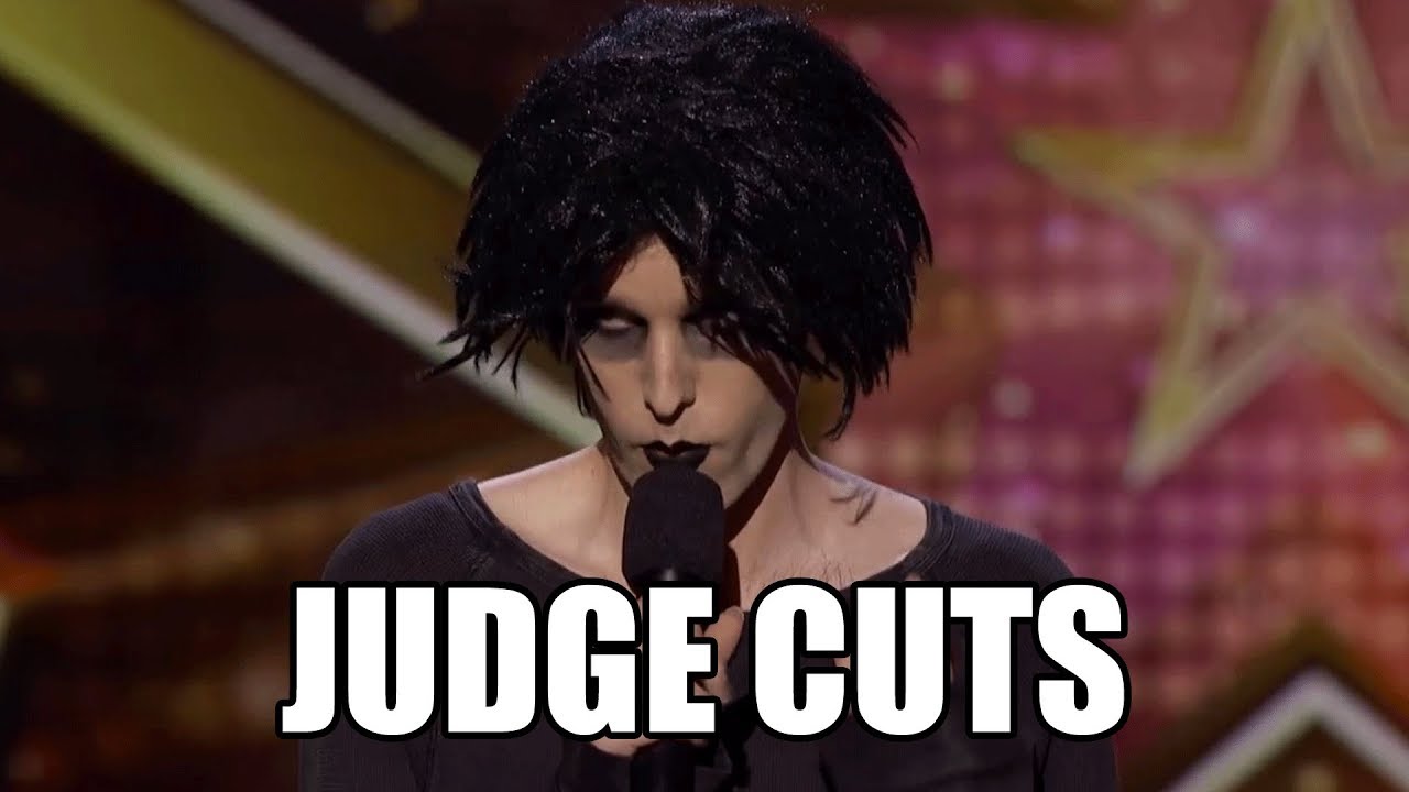 Oliver Graves Gothic Comedian America's Got Talent 2018 Judge Cuts｜GTF