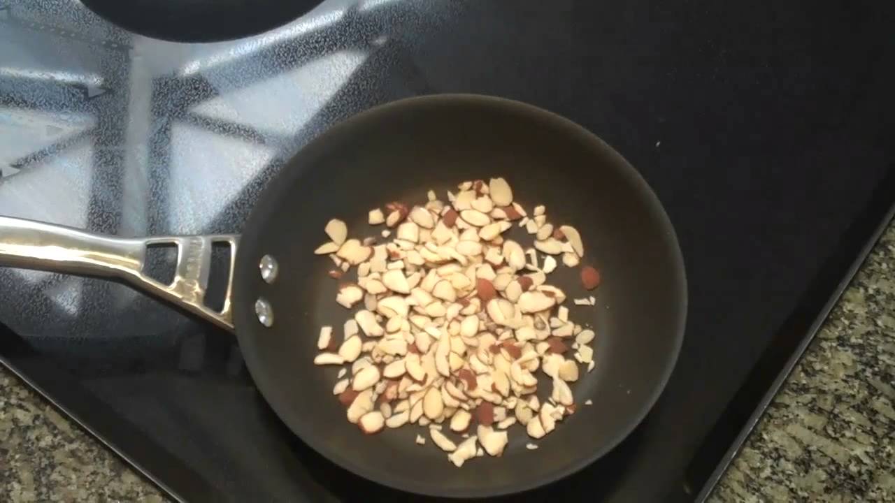 Chef dave tips how to toast almonds youtube