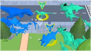 MAX LEVEL in Dino Crowd Game! screenshot 4