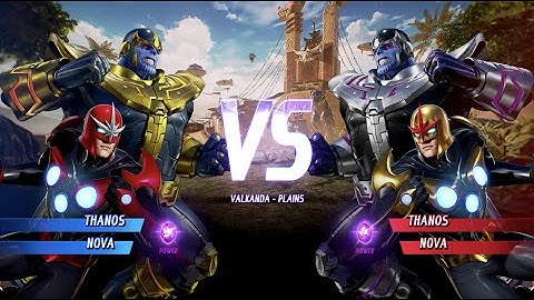 Thanos and NOVA - Thanos and NOVA - MARVEL VS. CAPCOM: INFINITE