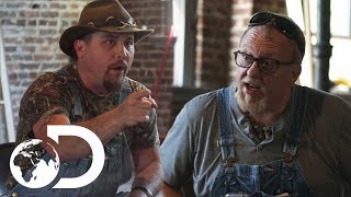 Mark & Digger Confront Mike About Blowing Up Their Still | Moonshiners