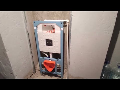 ჩასაშენებელი ცისტერნის მონტაჟი | დასაკიდი უნიტაზი