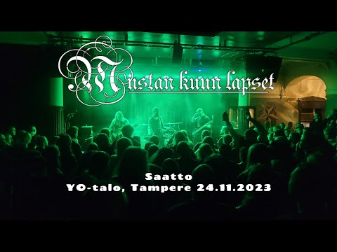 MUSTAN KUUN LAPSET Saatto -live at YO-Talo 24.11.2023