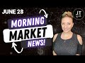 Wednesday&#39;s Stock Market News! NVDA Falls on AI Chip Restrictions, RETA FDA Nod, GIS Earnings + More