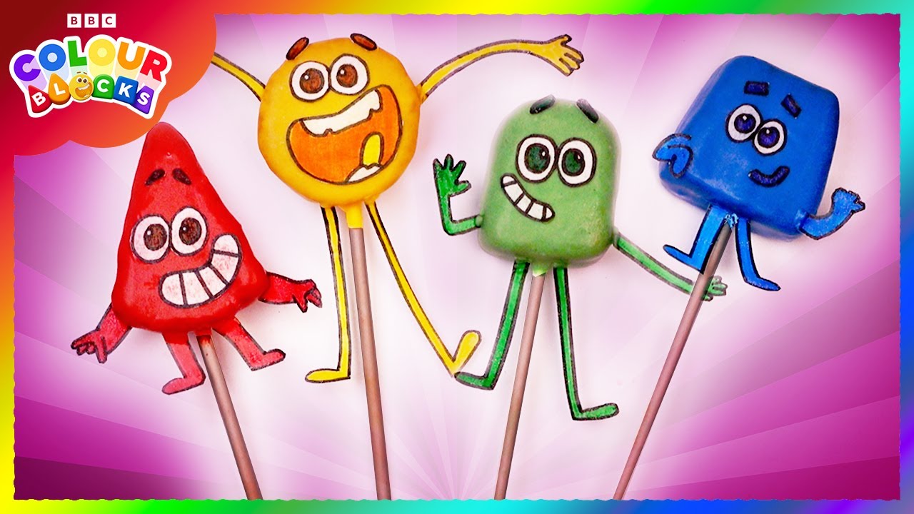 Edible Rainbows! Date Ball Colourblocks!| Kids Learn Colours | @Colourblocks