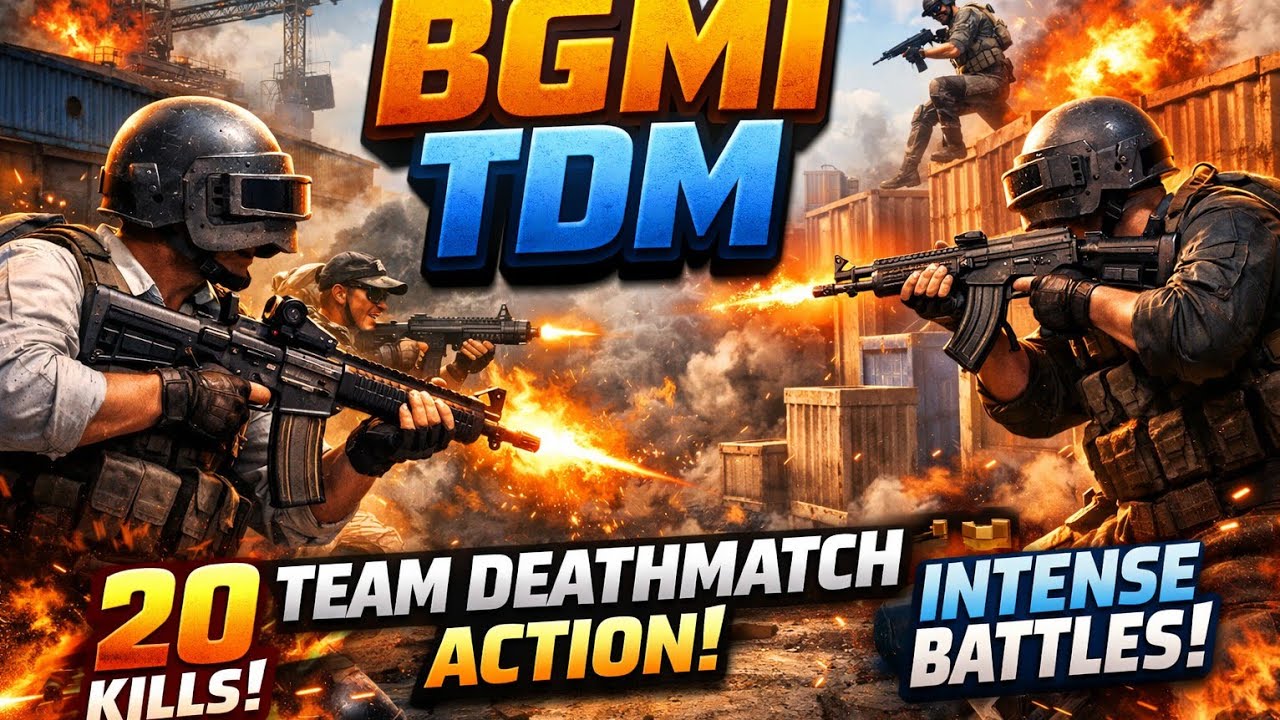 🔥 BGMI TDM | Intense Team Deathmatch Gameplay 🔥
