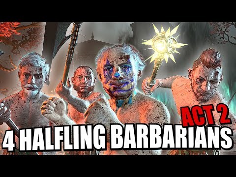 4 Halfling Barbarians Act 2