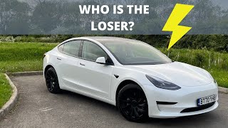 Tesla Model 3 vs The Competition
Is the 2023 Tesla Model 3 competing with the Hyundai Ioniq 6? Polestar2? Or is competing again petrol alternatives like the Audi A4, BMW 3 series or mercedes c-class. We assess who is Tesla is competing against and who the benchmark will be for the future of electric cars.
Please note some of the below links are affiliate links.
Turbine Tesla Model 3 Wheel Covers Amazon link:
US Viewers - https://amzn.to/40Wi0ON
UK Viewers - https://amzn.to/3Blo9ZU
Mayde Tesla Model 3 Wheel Covers Amazon link (Dont forget youll need the Wheel Cap Kit below for this option):
US Viewers - https://amzn.to/3lMVmJS
UK Viewers - https://amzn.to/3KliNmR
Model 3 Wheel Cap Kit Amazon link:
US Viewers - https://amzn.to/41wbsX1
UK Viewers - https://amzn.to/3ptq101
Like my Mayde black wheel covers? Take a look at my youtube video below to find out how I installed these at home with ease - https://youtu.be/zzK5mC31w8M
Turbine wheel cover installation video - https://youtu.be/5CWmYtGRn2Q
Use my Tesla Referral Link to purchase a Tesla and get free credits you can redeem towards Supercharging miles, merchandise and accessories. Donโt forget to use it before you buy - https://ts.la/adam97720
If you want to split ยฃ100 by joining the same energy provider as me, where you can get EV-friendly tariffs like Octopus Go or Octopus Intelligent. If you are interested in signing up, why not use my referral link - https://share.octopus.energy/river-gull-450 or you call Octopus directly. To do this over the phone, you will need to quote the ยฃ100 referral request directly. Followed by the referral code being - River Gull 450
Seen a Tesla Accessory you like? I have these fully listed on my Kit list, together with Amazon links so you can get your own. Links to the accessory list and Amazon links is: https://kit.co/adamwellinformed
Please note some of these are affiliate links.
You can also follow my Instagram, Twitter and now Tik Tok for cheeky quick tips and insider info:
https://www.instagram.com/adamwellinformed/
https://twitter.com/adamwellinform
https://www.tiktok.com/@adamwellinformed?lang=en
TIMESTAMPS
00:00โ Intro
02:02 Who is Teslaโs competitors in 2023
03:57 Are These A Match for Tesla in 2023?
05:36 What About Legacy EVs?
06:45 Future Legacy EV Competition
08:44 Conclusion Of Teslaโs Competition Tesla Model 3 vs The Competition