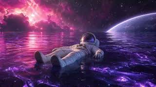 4 Hours Floating Astronaut in Deep Space | Silent 4K Space Screensaver & Cosmic Background screenshot 4