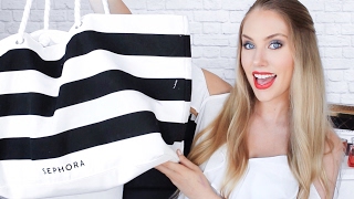 HUGE SEPHORA HAUL // WHATS NEW?? 2017  ♥ stephaniemaii ♥