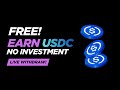 Free USDC Earning Website | FaucetPay Withdrawal Proof | No Investment