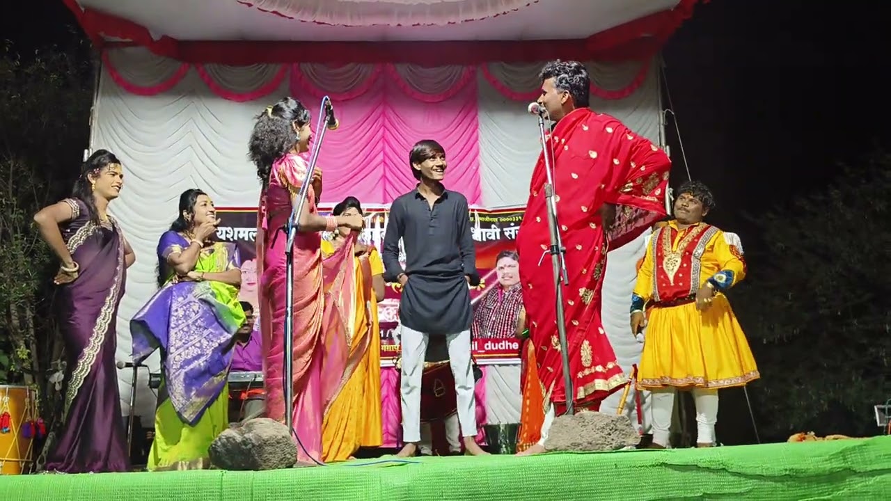 अनिल दुधे गंगापूरकर कॉमेडी भाग 2 नक्की बघा Jagran gondhal ###marathisong ##