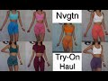 NVGTN Seamless September Try On Haul