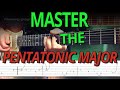 Master the Pentatonic Major with the 2 Main Shapes // Guitar Lesson // BGT 15 &amp; 16