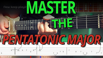 Master the Pentatonic Major with the 2 Main Shapes // Guitar Lesson // BGT 15 & 16