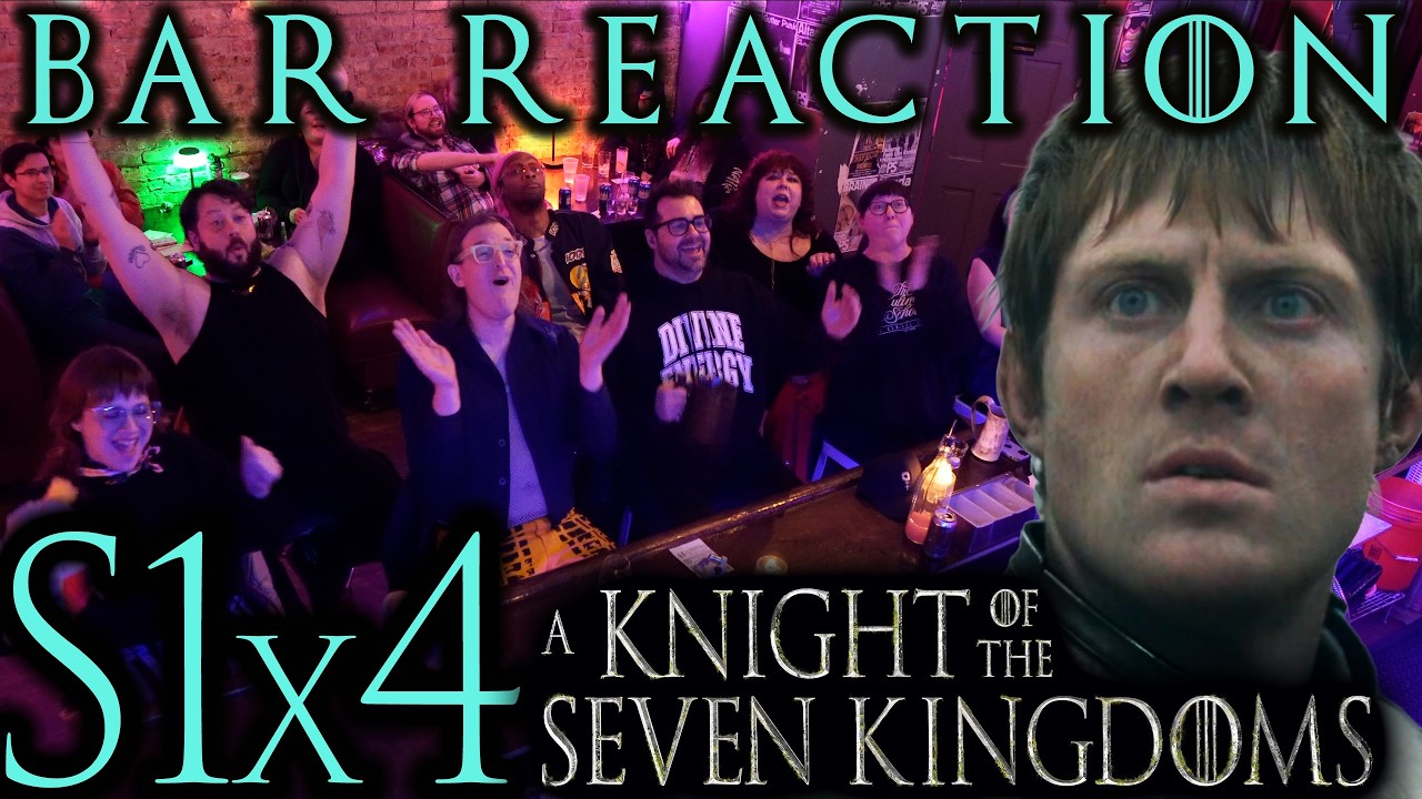 Its PEAK! 💪 A Knight of the Seven Kingdoms S1x4 Bar Reaction!