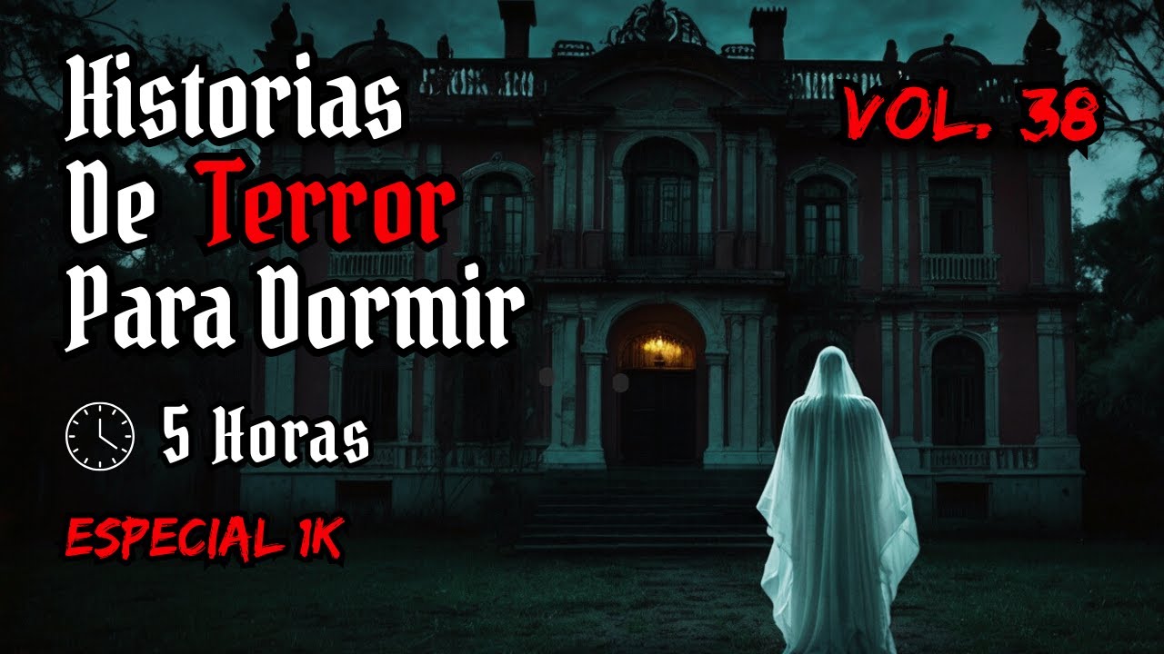 5 Horas de Historias de Terror Con Sonido de la Lluvia Para Dormir | Especial 1k | Ep. 38
