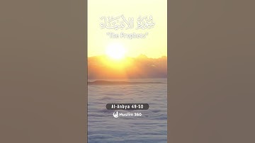 Surah Al-Anbiya 49-50 - Hindi/Urdu Audio |سورة الأنبياء #surahalanbiya #muslim360