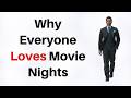 Movie Nights Create a Stress-Free Social Environment