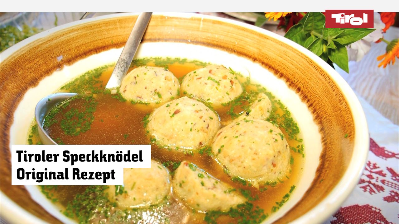 Tiroler Speckknödel: Tiroler Knödel Rezept zum Nachkochen 👨‍🍳