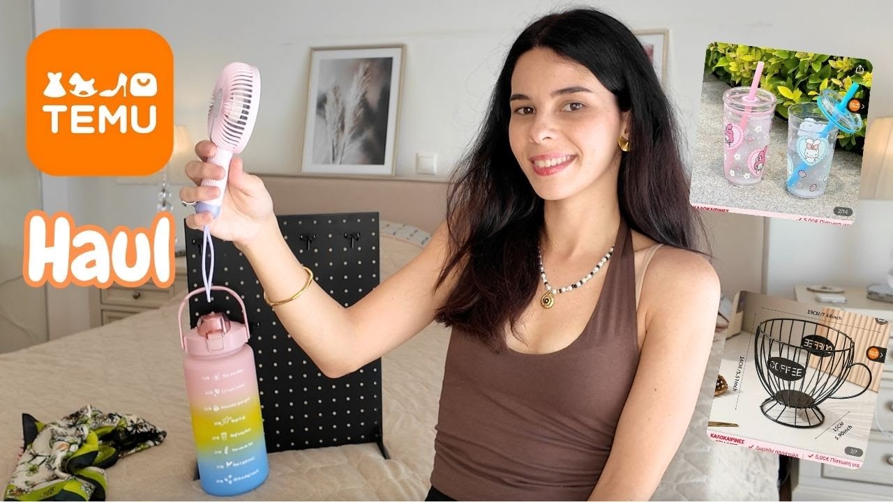 Temu Haul | Αγορές για το σπίτι | Sophia Stam