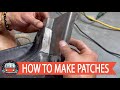 Making Repair Patches Out of Sheet Metal | VW Bus Restoration Episode: 10