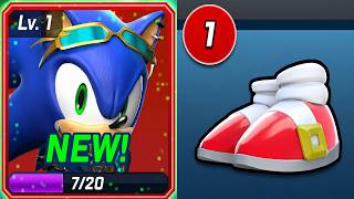 Sonic Forces Speed Battle - Idol Sonic New Character Unlocked showcase - All 143 Runners Unlocked
