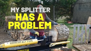 #191 Champion 27 Ton Splitter  Dislikes, Problems & Cycle Time Test