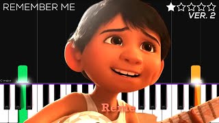 Anthony Gonzalez, Ana Ofelia Murguía - Remember Me (Reunion) (From "Coco") | EASY Piano Tutorial screenshot 3