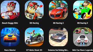 Beach Buggy Racing 3,BB Racing 2,Race Master 3D,GT Moto Stunt 3D,Extreme Car Driving Simulator screenshot 3