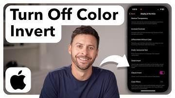 Hoe u omgekeerde kleuren op de iPhone kunt uitschakelen
