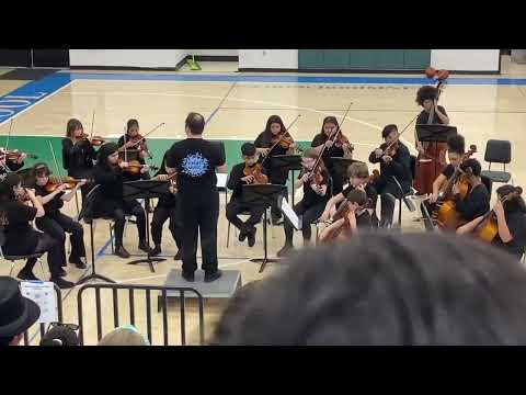 Croft middle school strings concert 2024