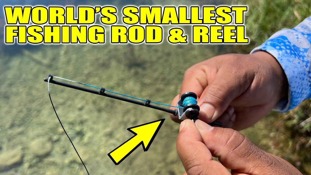 The World's SMALLEST Fishing Rod & Reel