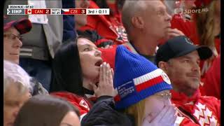 Czechia shocked Canada 12 seconds before the siren.