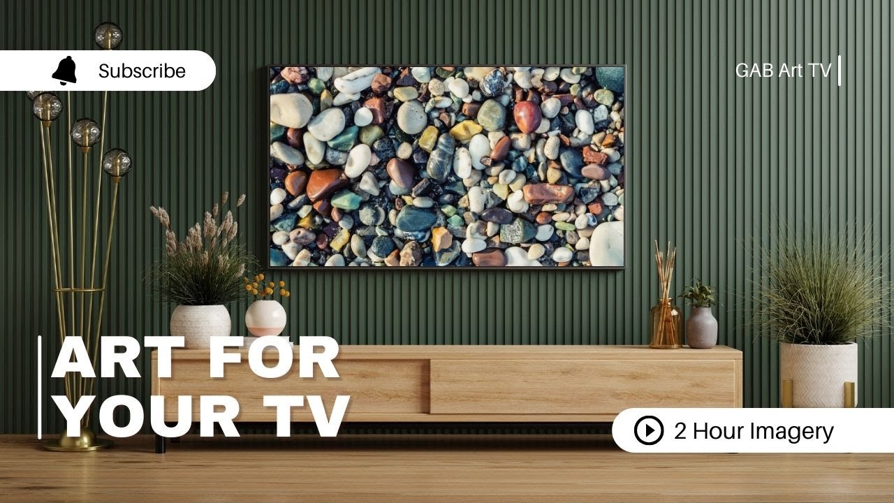 Sea Stone Pebble | Art For Your TV | GAB Art TV | Screen Saver | Art Gallery | 2 Hours | HD