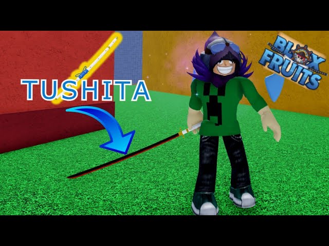 Como Pegar A ESPADA TUSHITA no Blox Fruits #roblox #bloxfruits, codigos  blox fruit