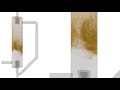 Virtual Reactor Simulation of a Vortexing Circulating Fluidized Bed