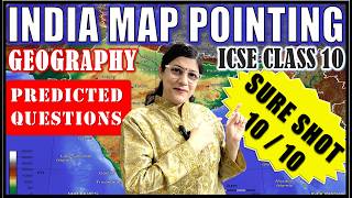 INDIA MAP POINTING - MUST WATCH | GEOGRAPHY | SURE SHOT 10/10 | ICSE CLASS 10 2026